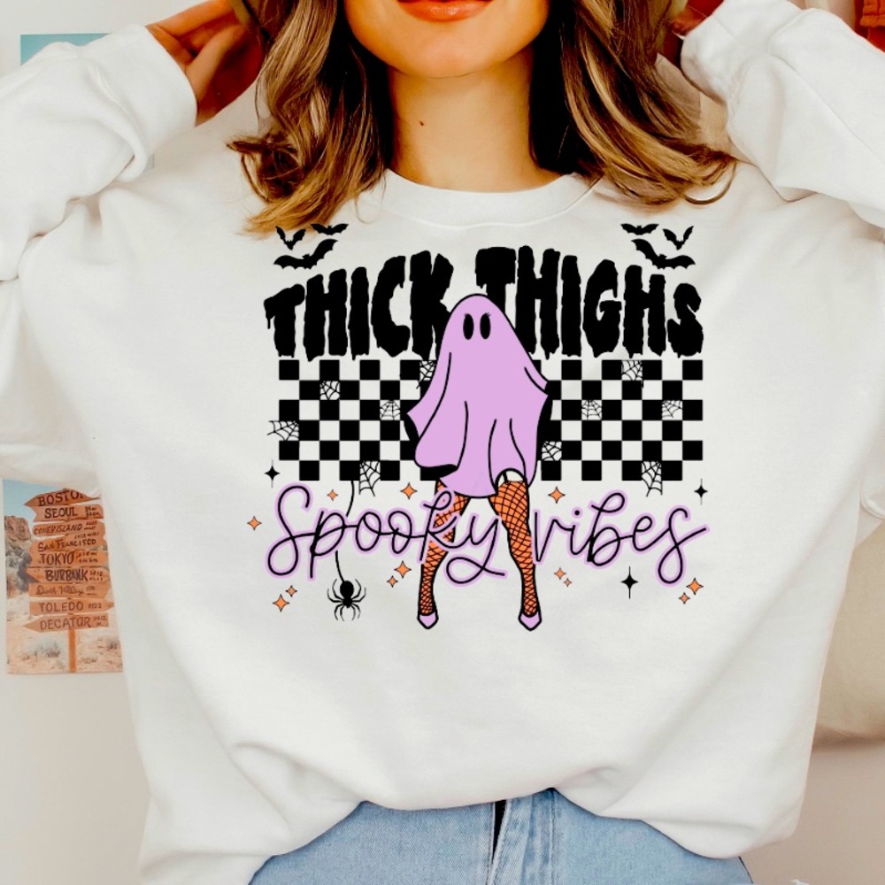 Thick thighs spooky vibes